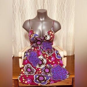 Seductions Brand Sundress or Tanktini Top 1960’s 1970’s Vibe